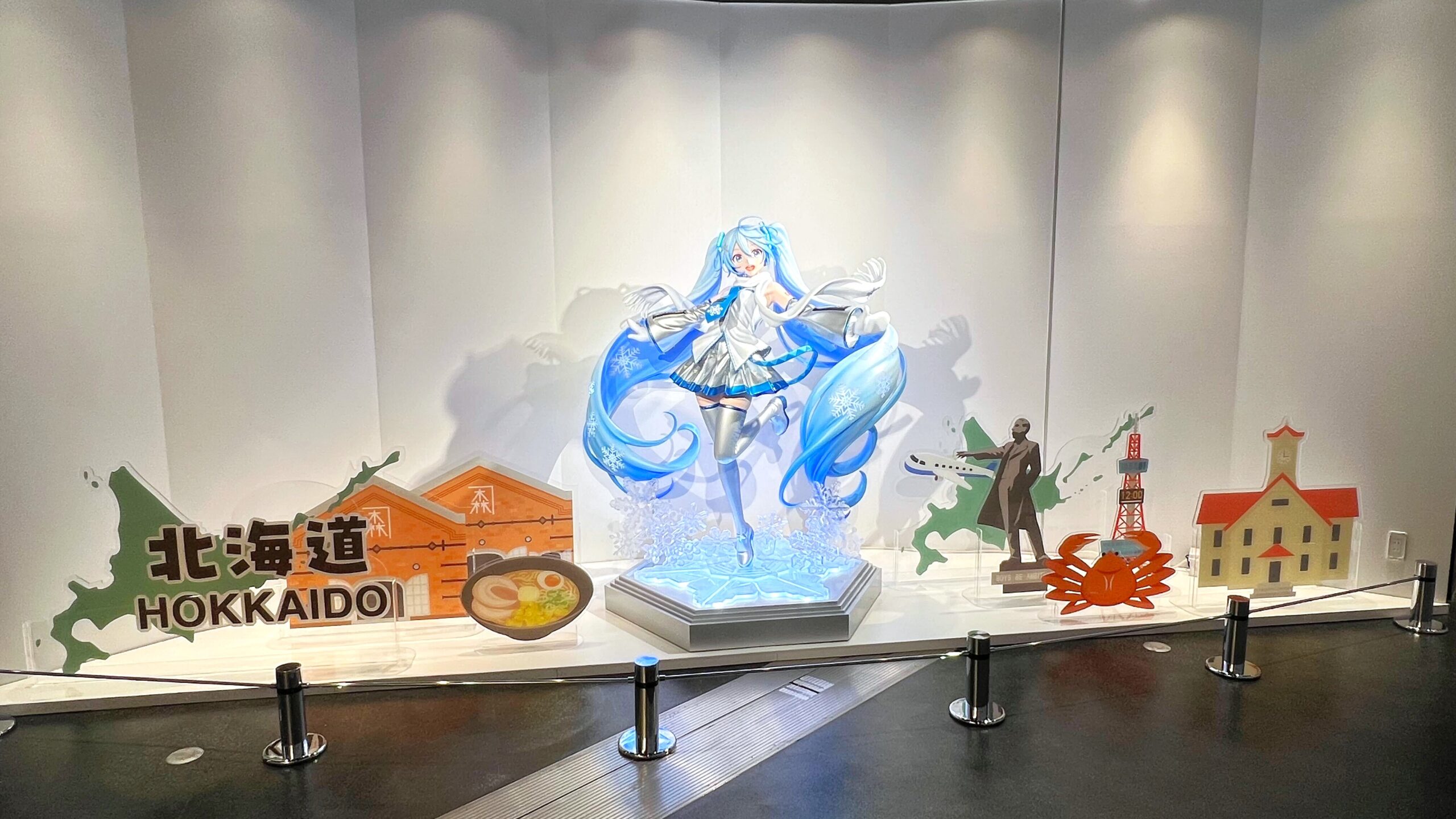 クリプトン｜新千歳空港内「雪ミク スカイタウン」がリニューアル