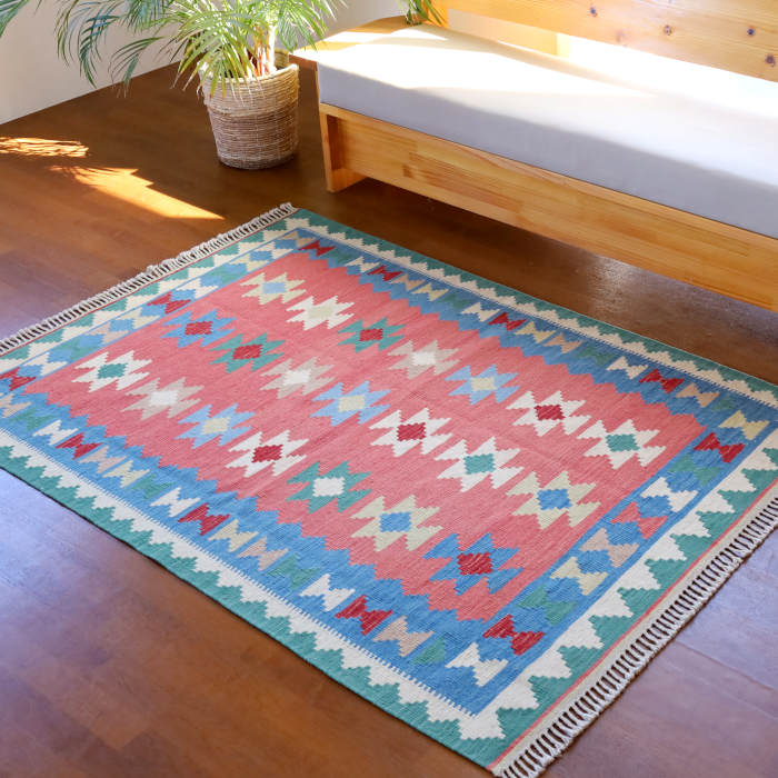 キリム 180×120cm（小さめリビングサイズ）｜手織ラグの店クラフトワーク