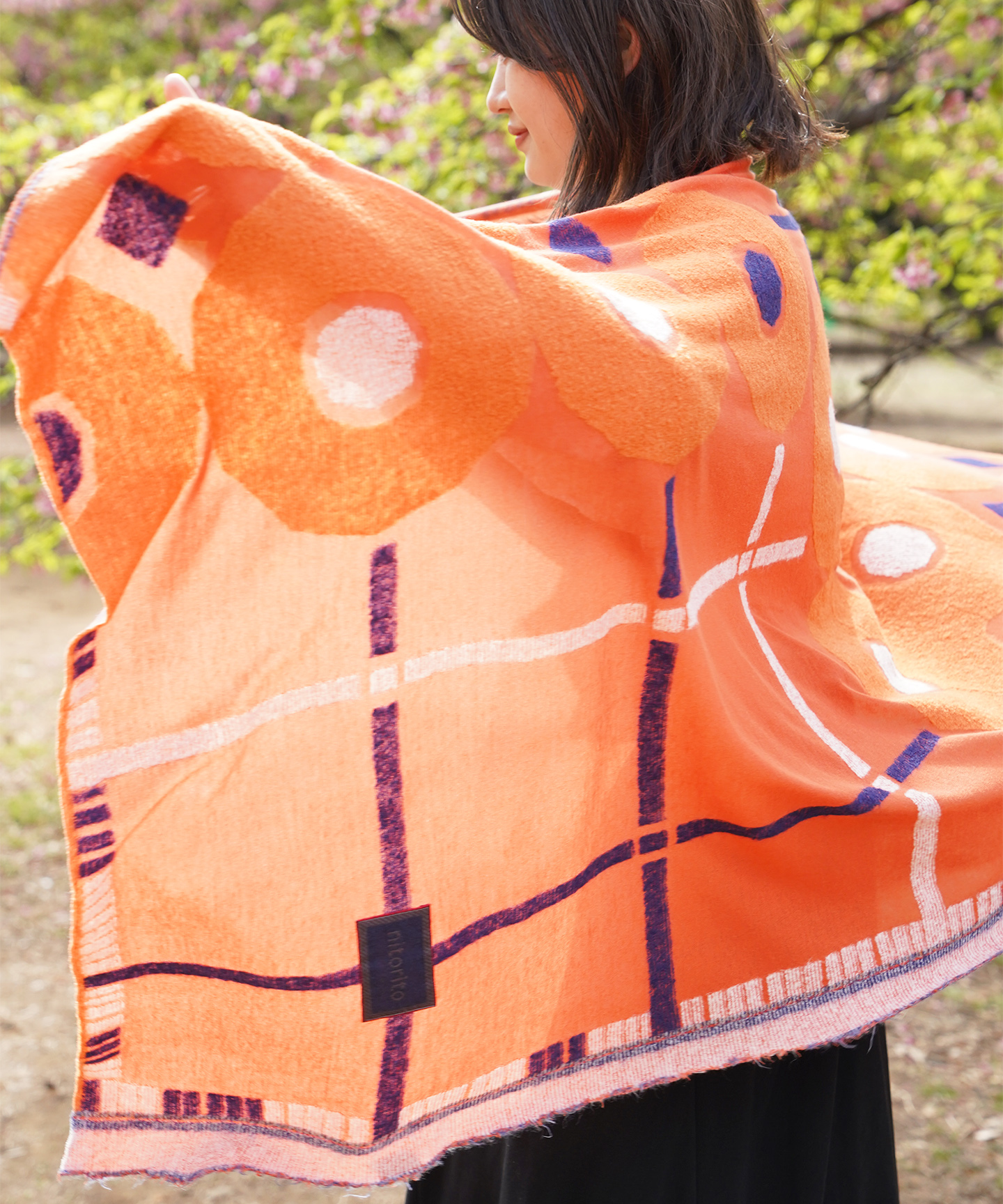 花まるストール」 nitorito ｜ CRAHUG