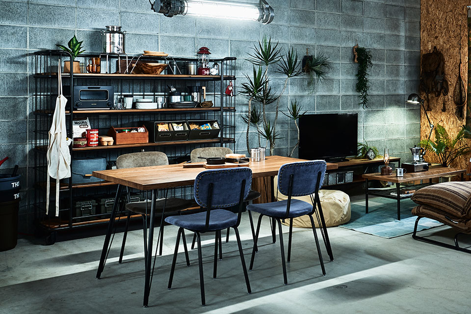 フランクダイニングテーブル｜テーブル｜CRUSH CRASH PROJECT