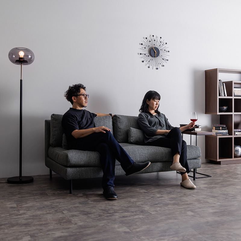 2.5人掛けソファー「STELA(ステラ)」/肘なし | 家具・インテリア通販の