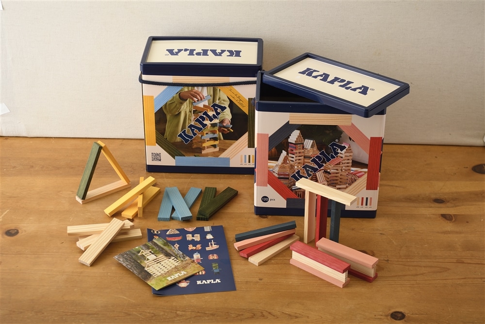 KAPLAカプラ120ピース ピンクセット｜積み木・木のおもちゃのギフト通販