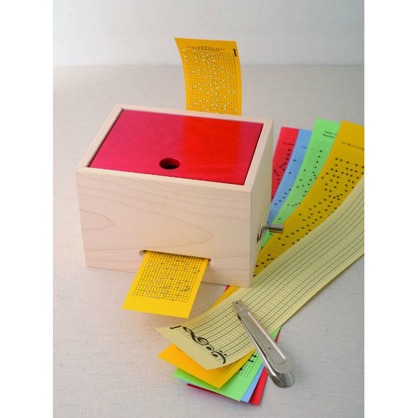 ミュージックボックスNew 大・赤: 木のおもちゃ｜クレヨンハウス