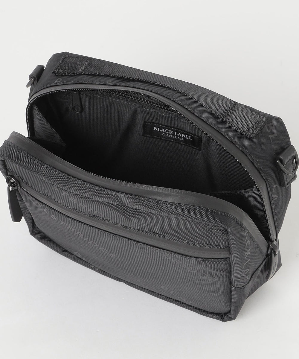 BLACK lab.】ロゴプリントショルダーバッグ（バッグ）｜BLACK LABEL
