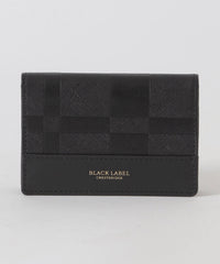 エンボスチェックカードケース（ウォレット/ケース）｜BLACK LABEL