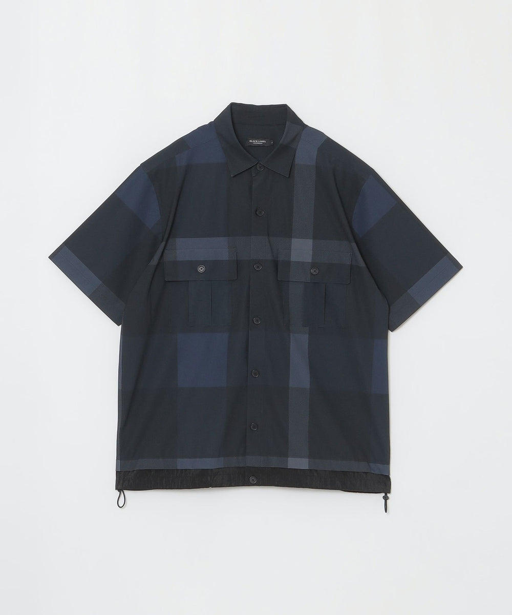 BLACK lab.】ビッグスケールチェックトリコットシャツ（カジュアル