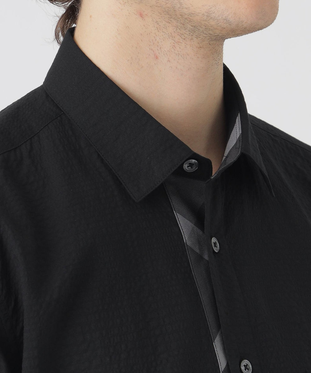 ウェーブシャドークレストブリッジチェックシャツ（カジュアルシャツ