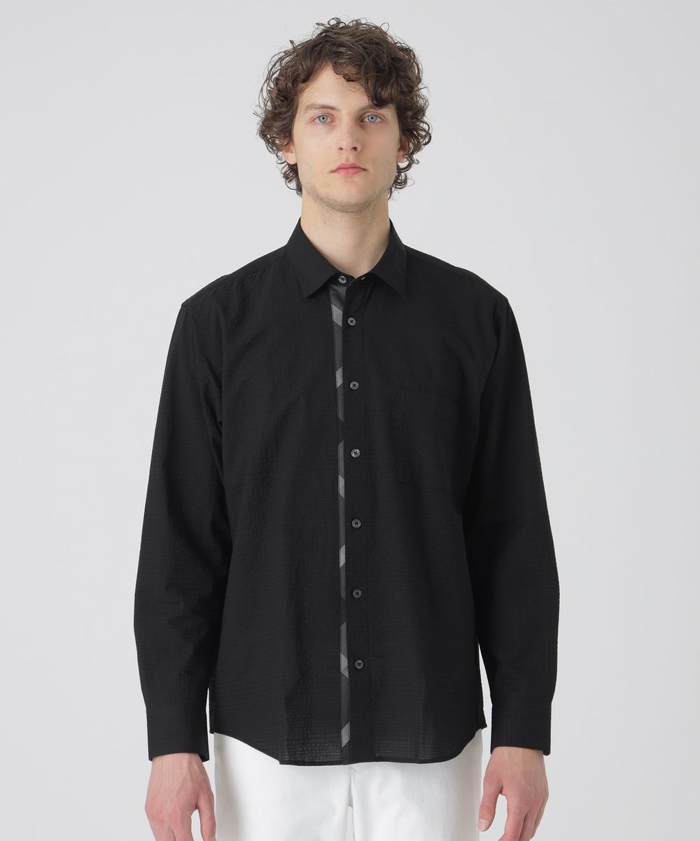 ウェーブシャドークレストブリッジチェックシャツ（カジュアルシャツ