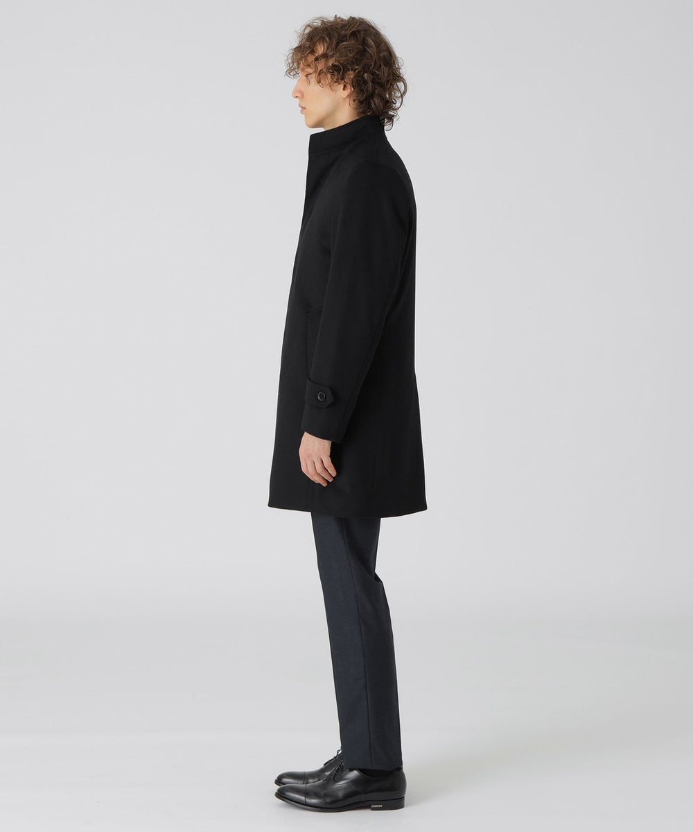 一部店舗限定】ウールスタンドカラーコート（コート）｜BLACK LABEL