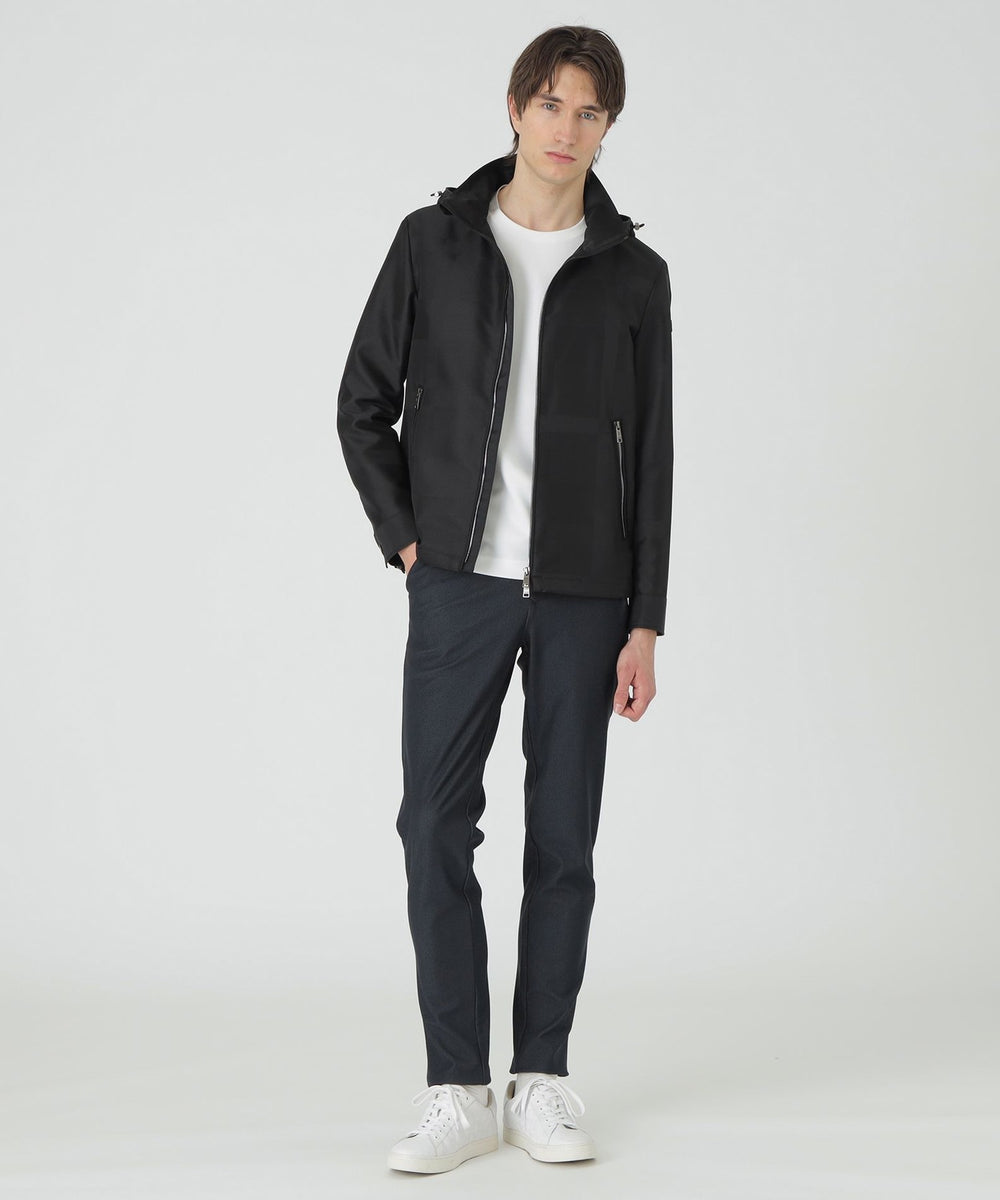 シャドークレストブリッジチェックパーカー（ブルゾン）｜BLACK LABEL