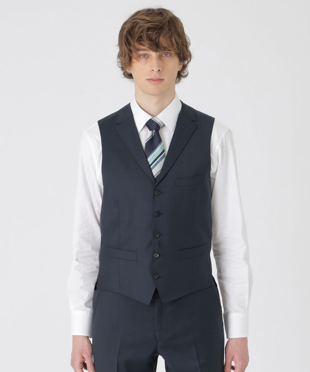 一部店舗限定】Zegna TRAVELLER シャンブレーブルーヘリンボーン