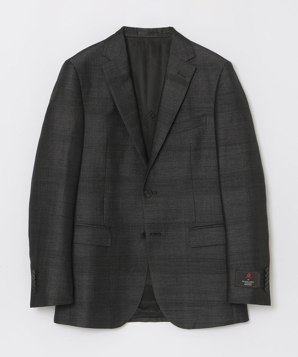 MIYUKIベンバックシャドークレストブリッジチェック（スーツ）｜BLACK
