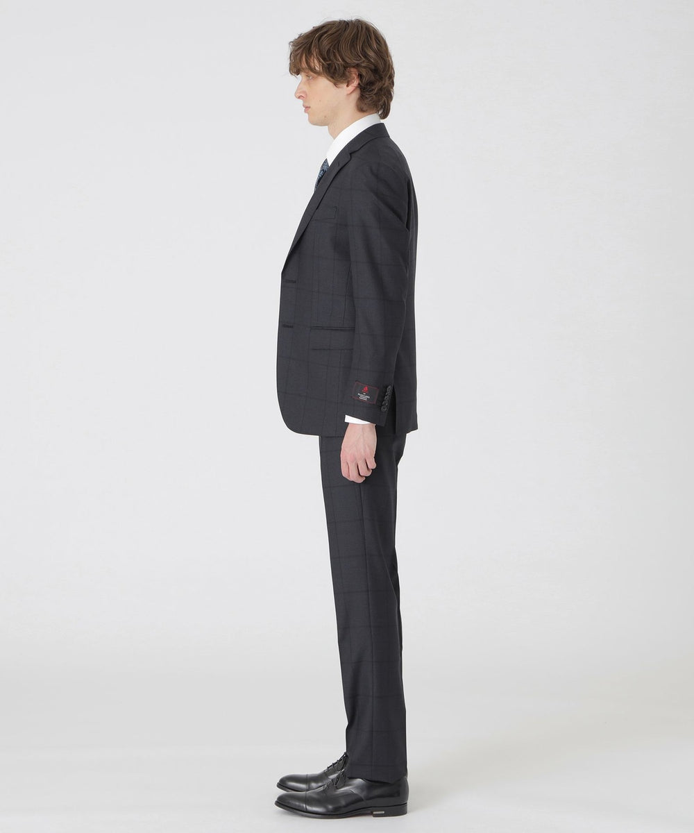 MIYUKI TOPグレーシャドーグレンチェックスリーピーススーツ（スーツ