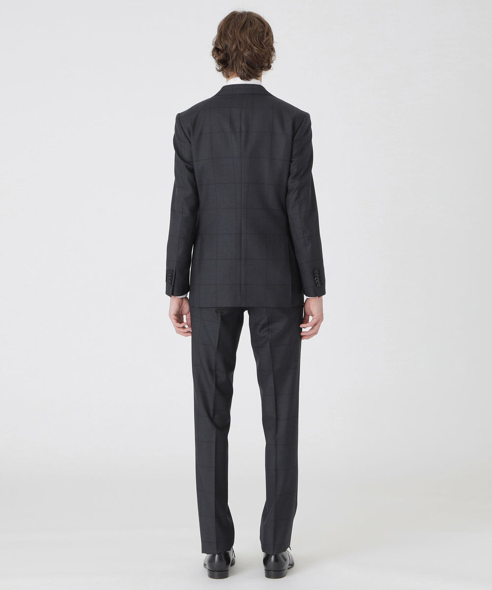 MIYUKI TOPグレーシャドーグレンチェックスリーピーススーツ（スーツ