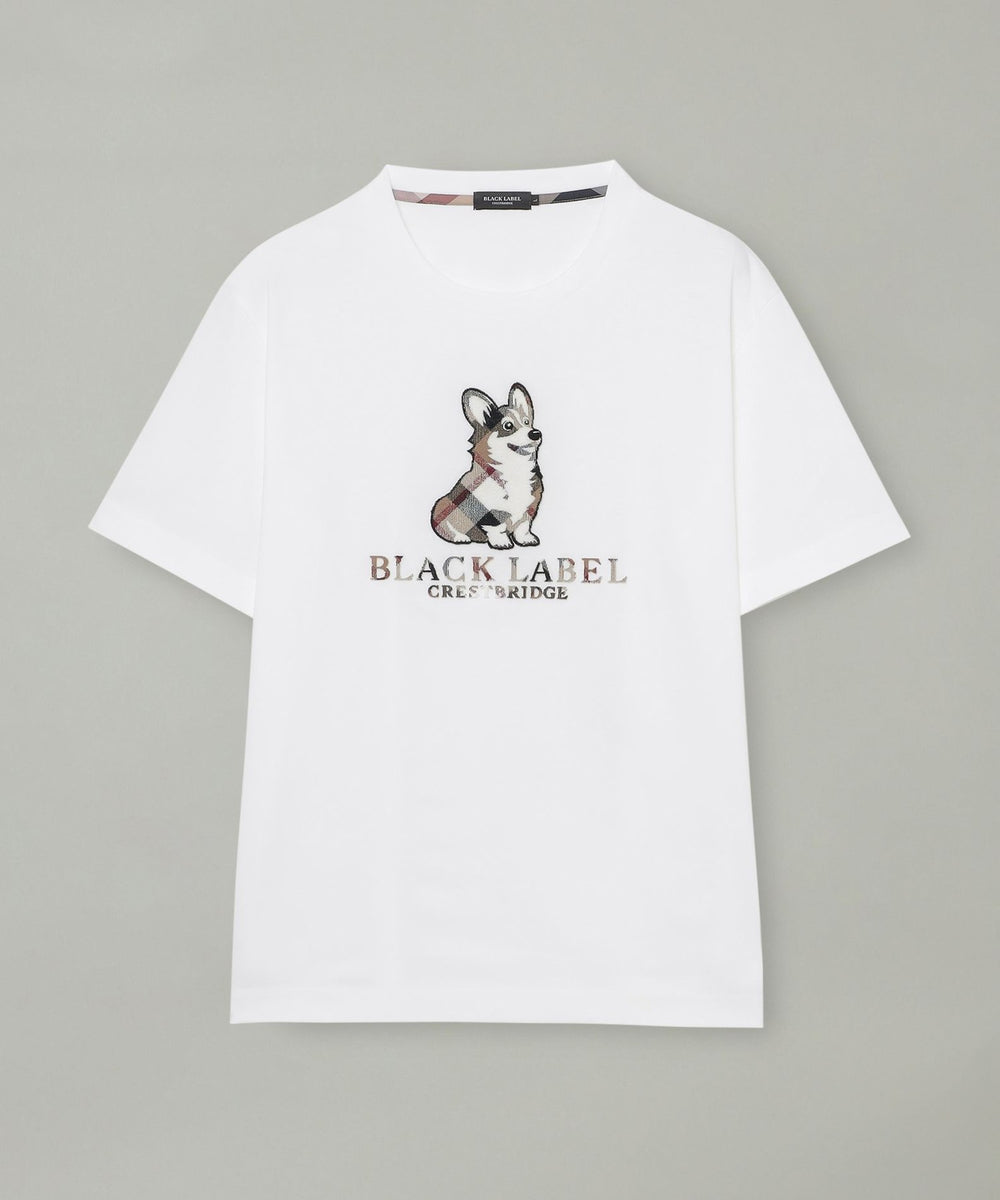 ハブラシコーギーTシャツ（カットソー）｜BLACK LABEL CRESTBRIDGE