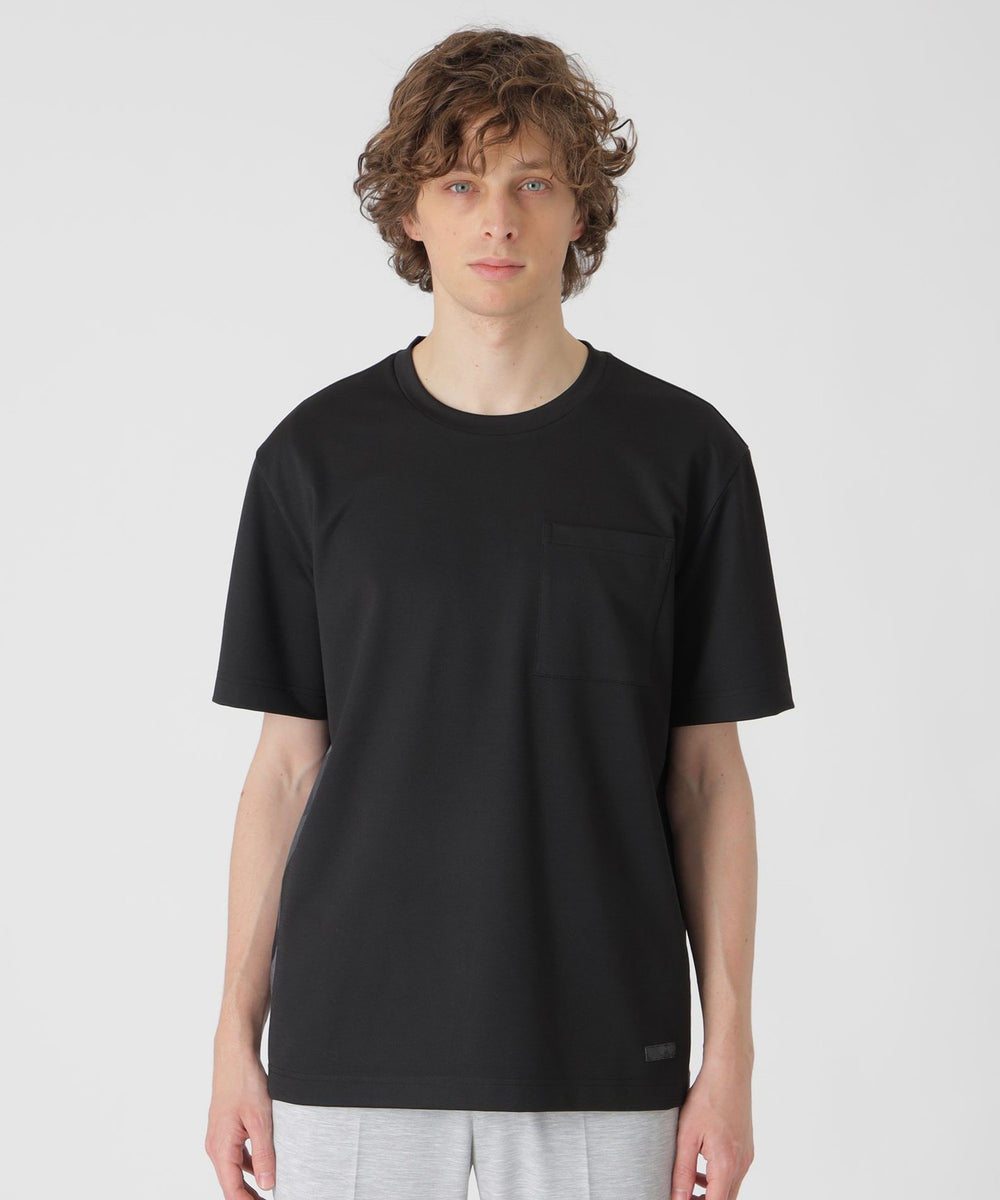 CARREMANハニカムジャージーTシャツ（カットソー）｜BLACK LABEL
