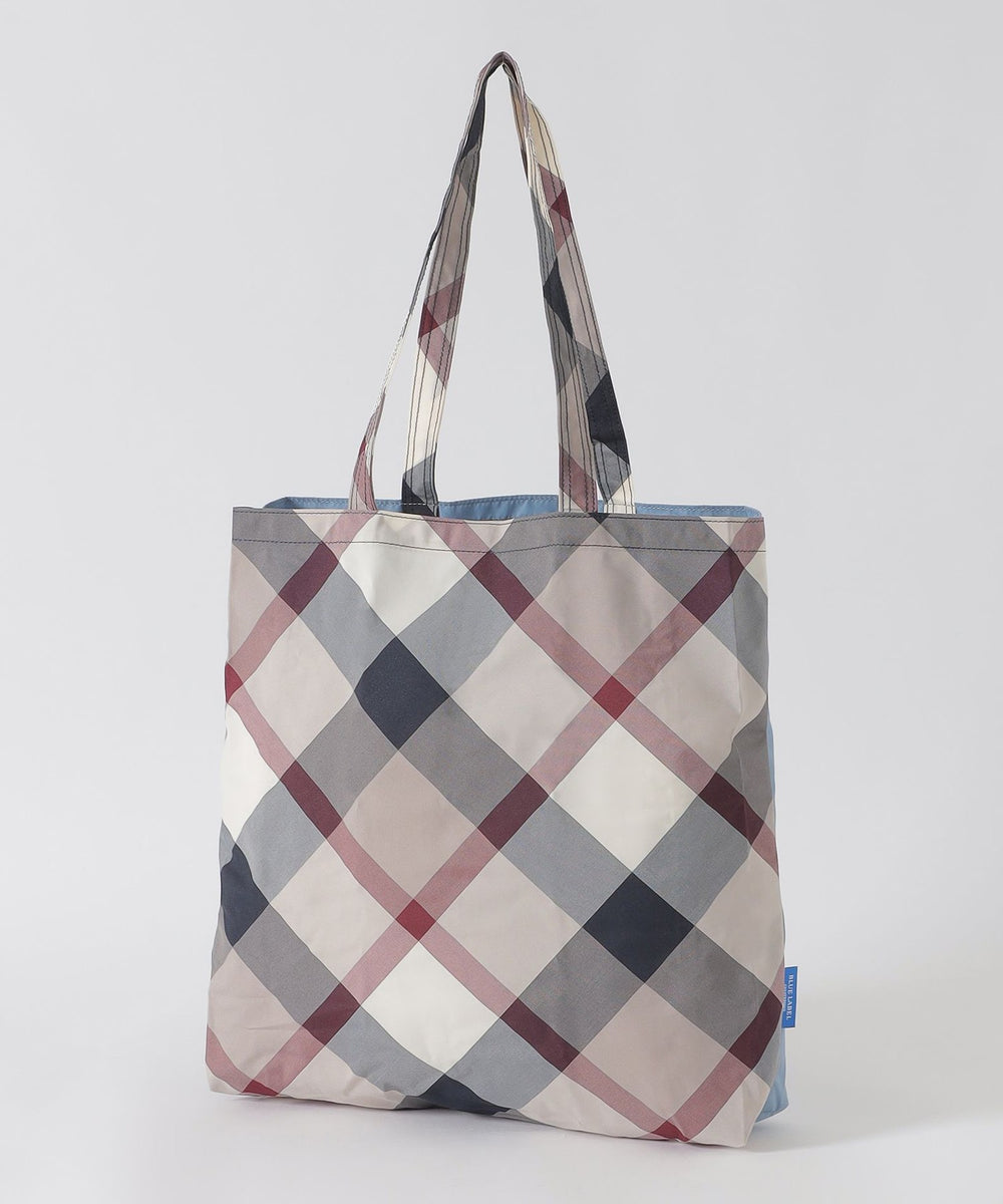 パーシャルクレストブリッジチェックエコバッグ（バッグ）｜BLUE LABEL
