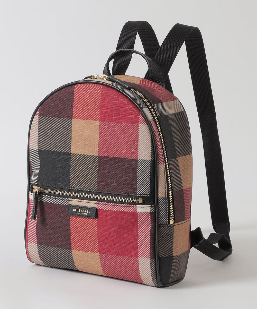 クレストブリッジチェックPVCバックパック（バッグ）｜BLUE LABEL