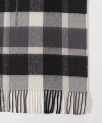 クレストブリッジチェックフード付きストール（マフラー・ストール
