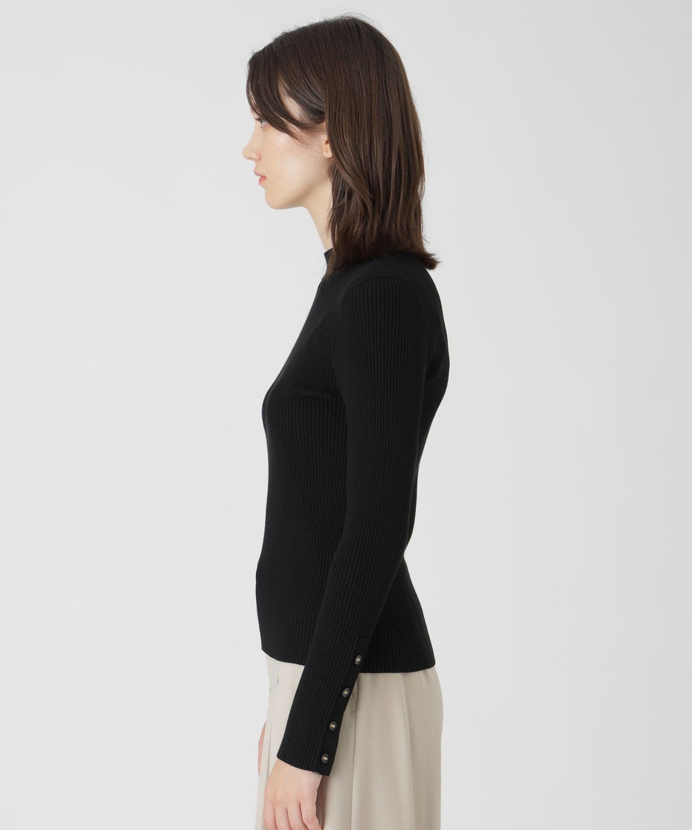 レーヨンストレッチハイネックニット（ニットウェア）｜BLUE LABEL