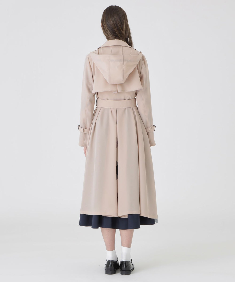 ツイルフレアトレンチコート（コート）｜BLUE LABEL CRESTBRIDGE