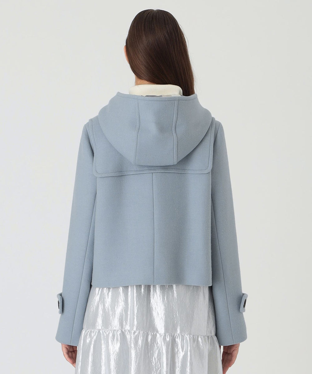 ツイルメルトンショートダッフルコート（コート）｜BLUE LABEL
