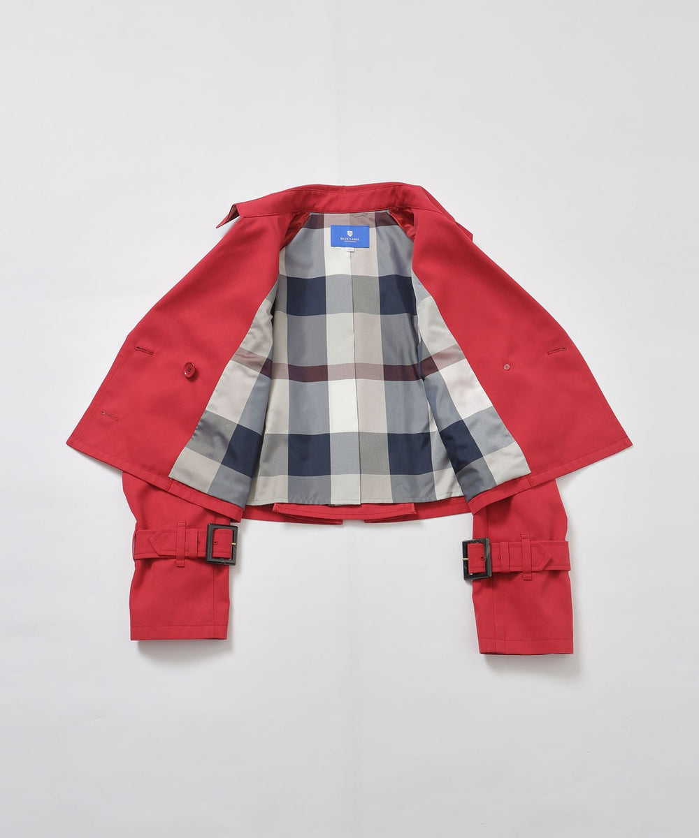 ショートトレンチコート（ジャケット/ブルゾン）｜BLUE LABEL