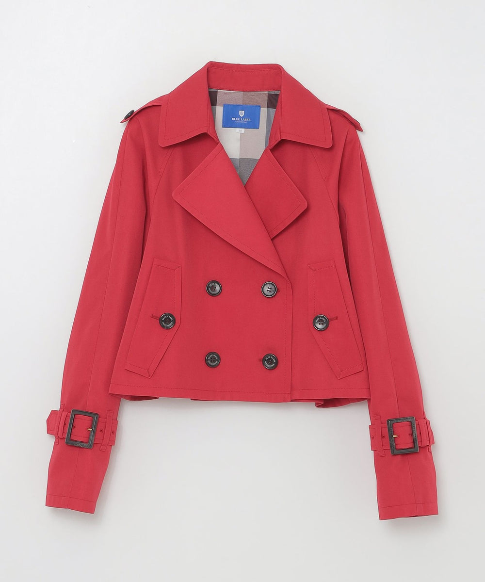 ショートトレンチコート（ジャケット/ブルゾン）｜BLUE LABEL