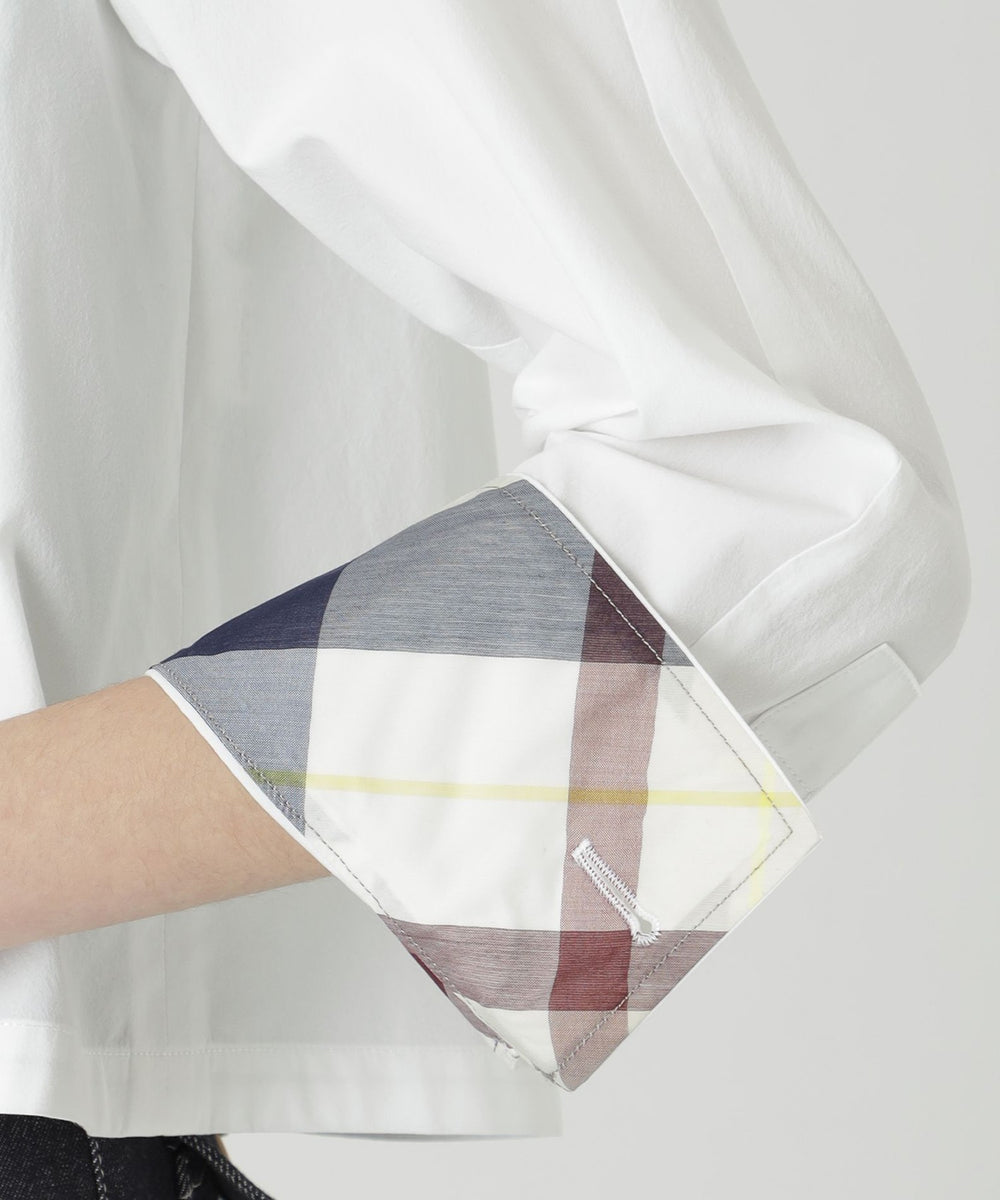 一部店舗限定】エンザイムシャンブレーショートコート（ジャケット