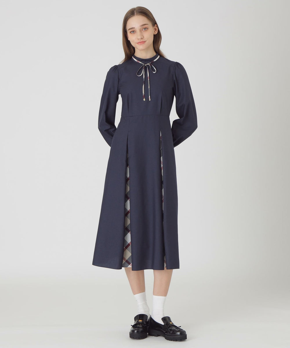 マイクロスパンポプリンドレス（ドレス）｜BLUE LABEL CRESTBRIDGE