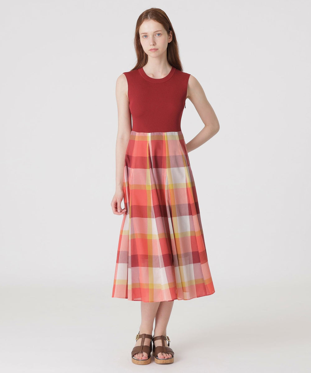 美人百花コラボ】ニットドッキングドレス（ドレス）｜BLUE LABEL