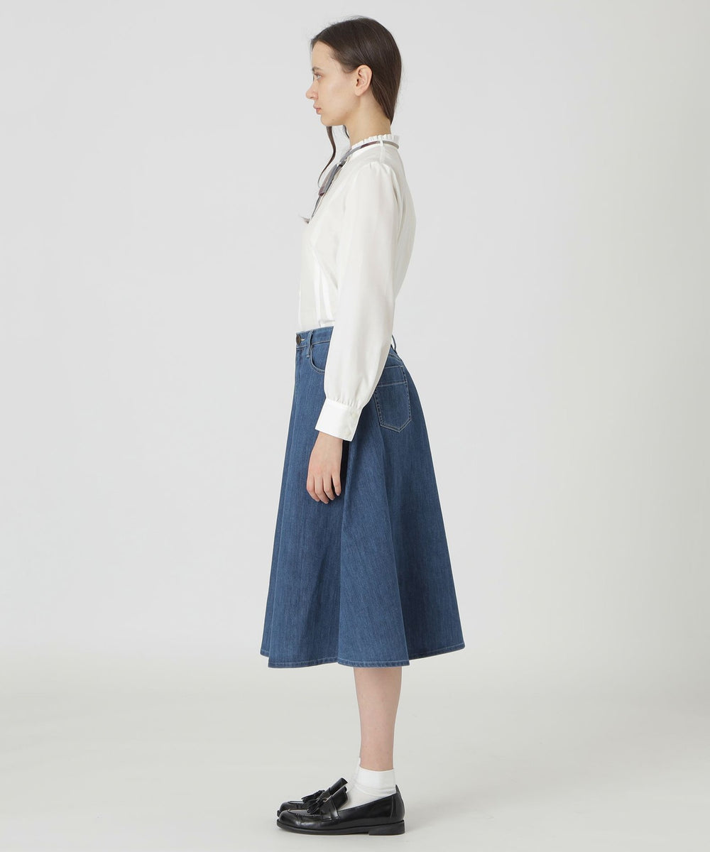 BLUE LABEL DENIM】フレアスカート（スカート）｜BLUE LABEL