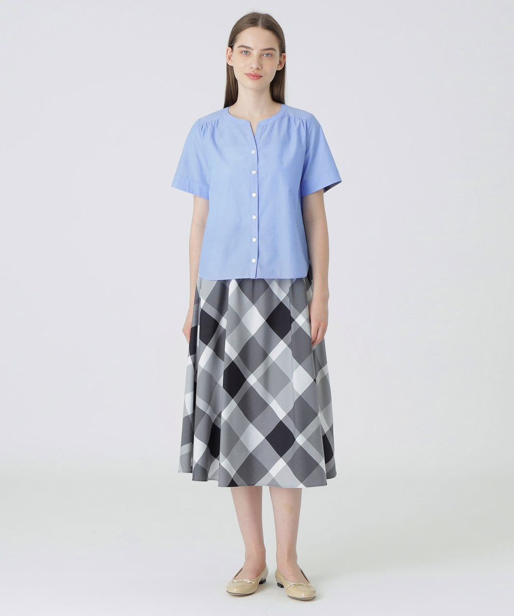クレストブリッジチェックライトクロッシングツイルスカート（スカート