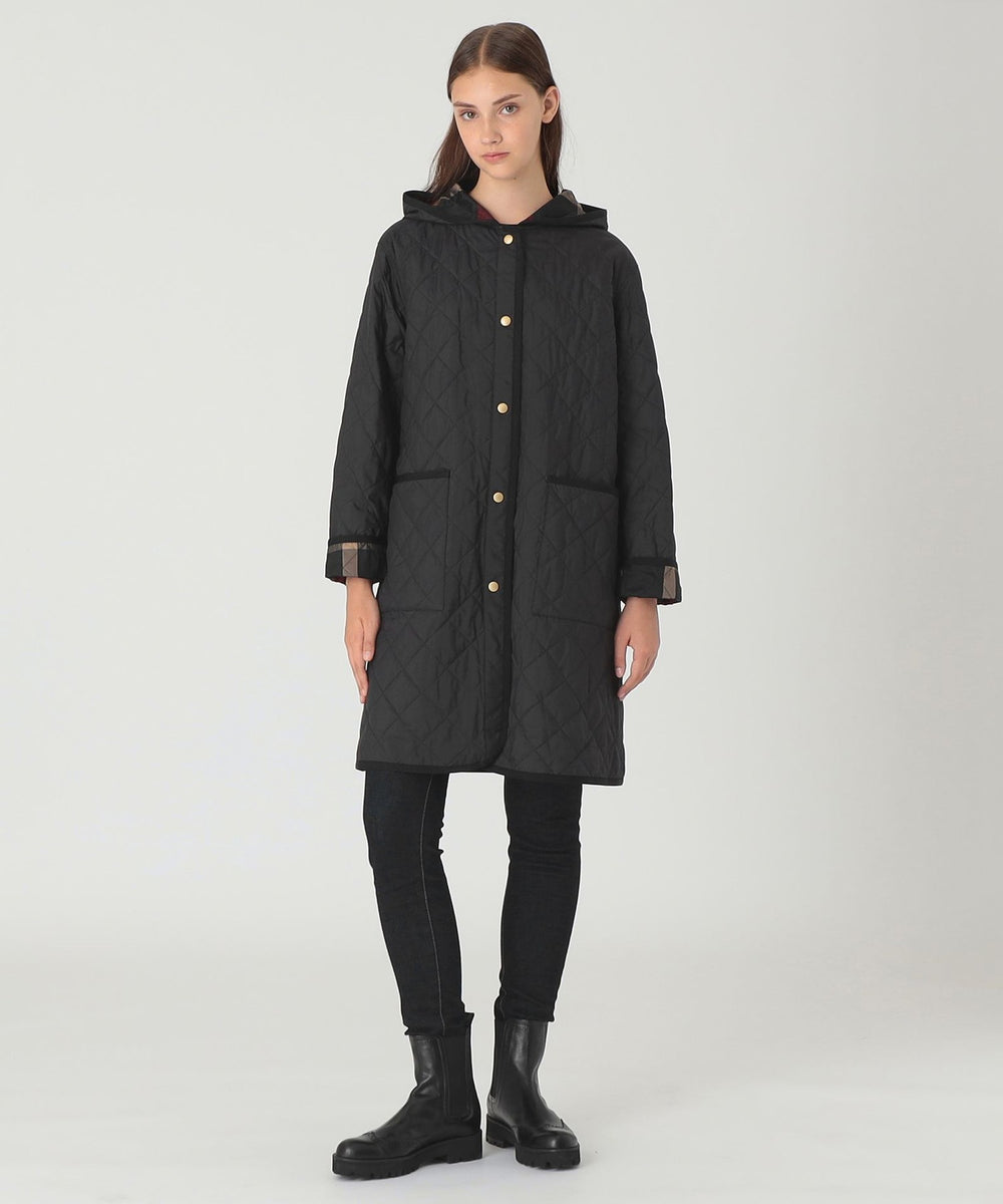 一部店舗限定】クレストブリッジチェックキルティングコート（コート