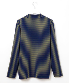 メンズ ボーダー柄 ハイネック カットソー通販 [1502-56280