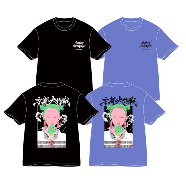 京都大作戦2024 事後通販 】 green hair girl Tシャツ 《申込期間7/8