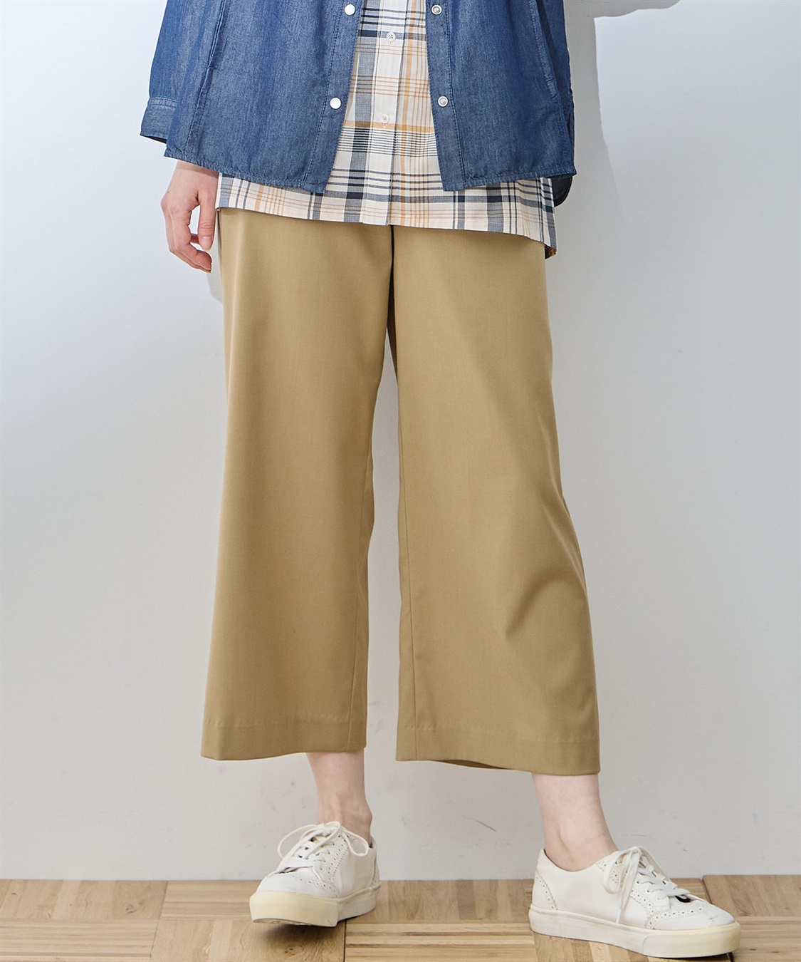 ストレッチワイドパンツ DECOY｜クロスプラス公式通販サイト