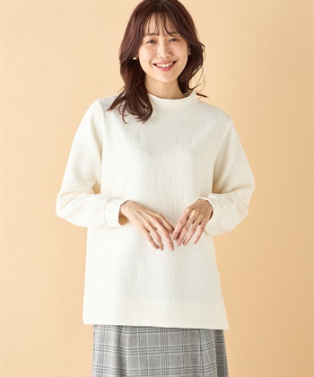 ふくれジャガードプルオーバー DECOY｜クロスプラス公式通販サイト