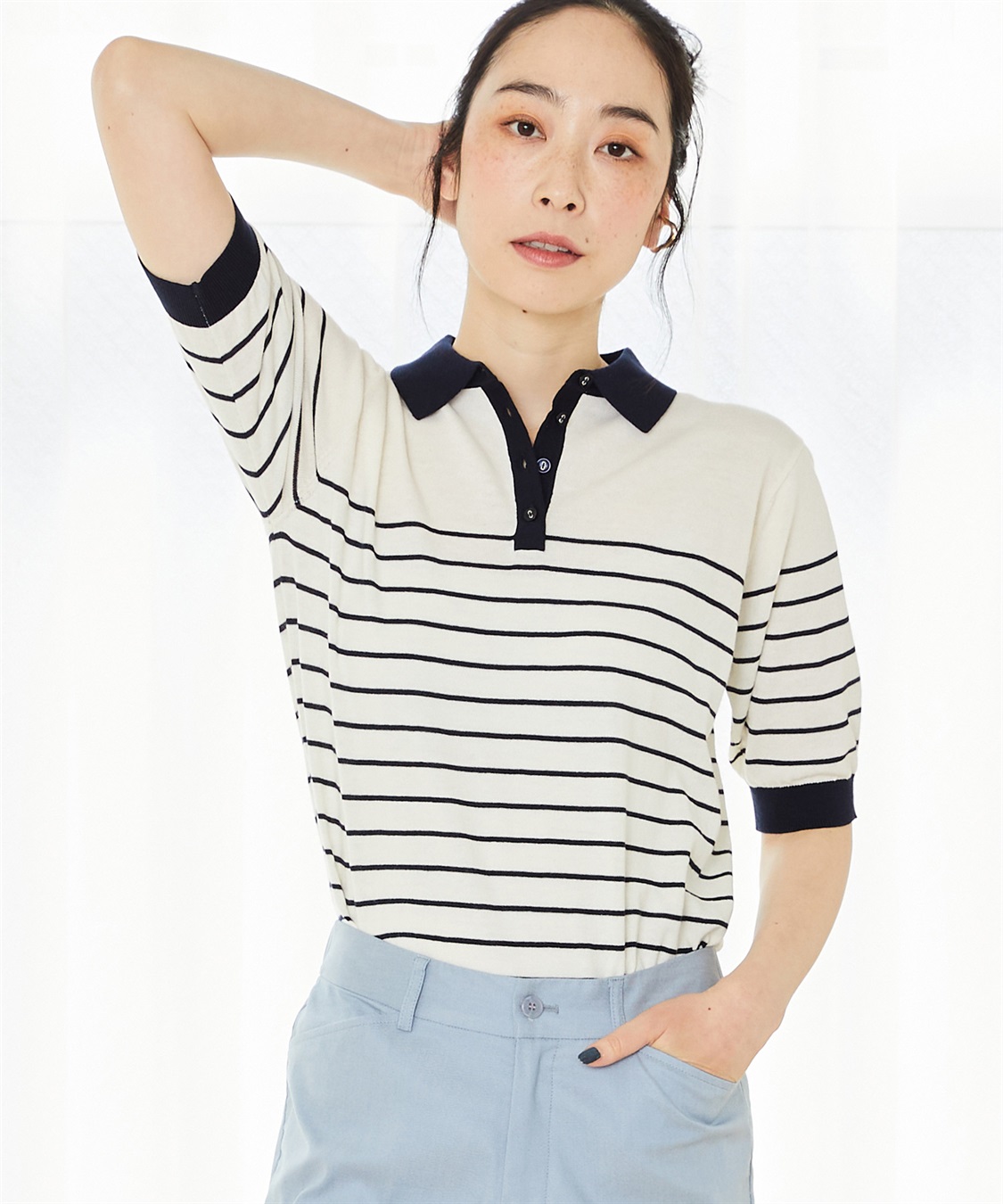 ニットポロシャツ DECOY｜クロスプラス公式通販サイト