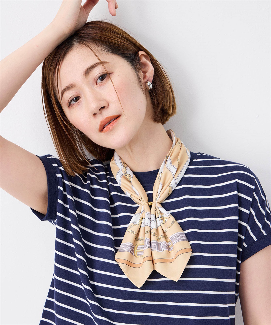 接触冷感】スカーフ Petit Honfleur｜クロスプラス公式通販サイト