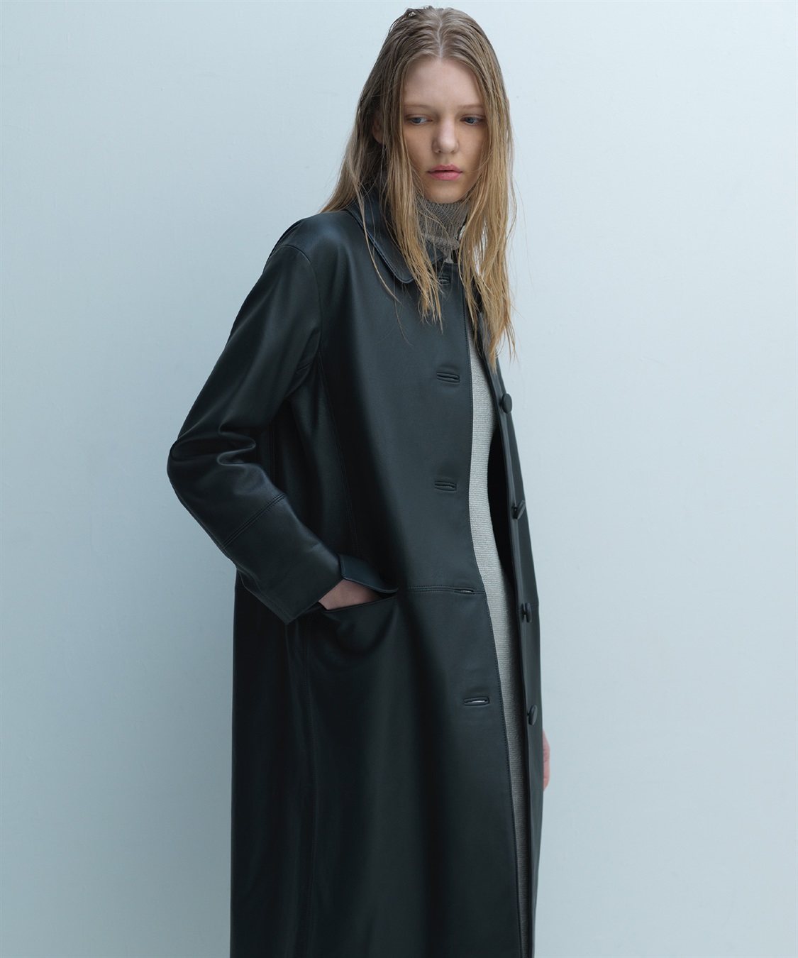 レザーロングコート 49AV JUNKO SHIMADA｜クロスプラス公式通販サイト