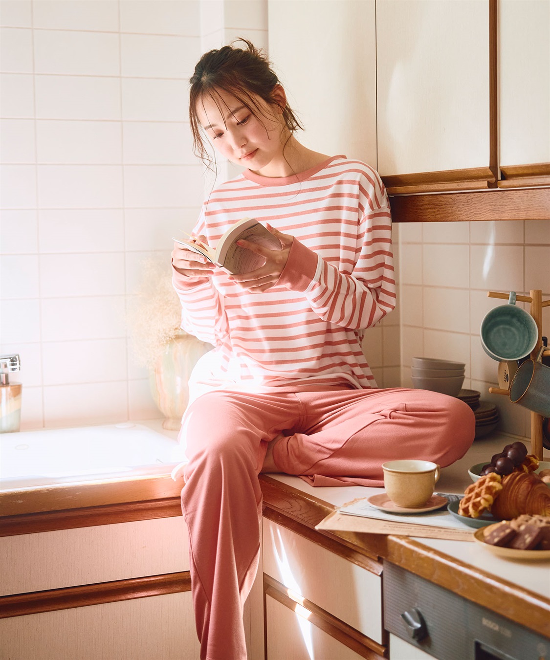 LAFUKU/ラフク】裏パイルスウェット上下セット（新色追加） LAFUKU