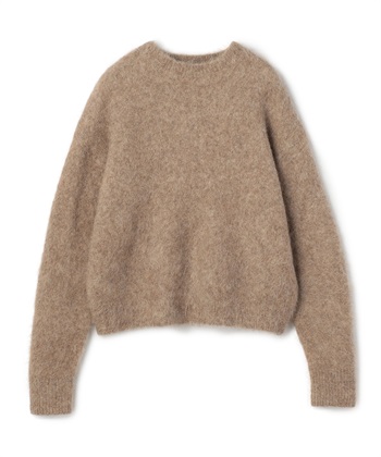 アルパカシャギーニットプルオーバー N.O.R.C｜クロスプラス公式通販サイト