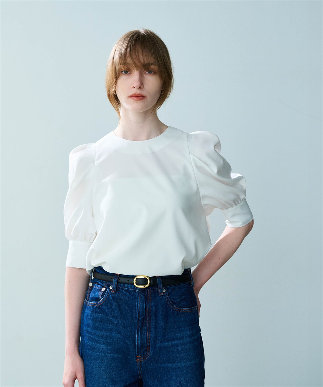 タックフォルムブラウス【DRY COMFORTABLE】 N.O.R.C｜クロスプラス