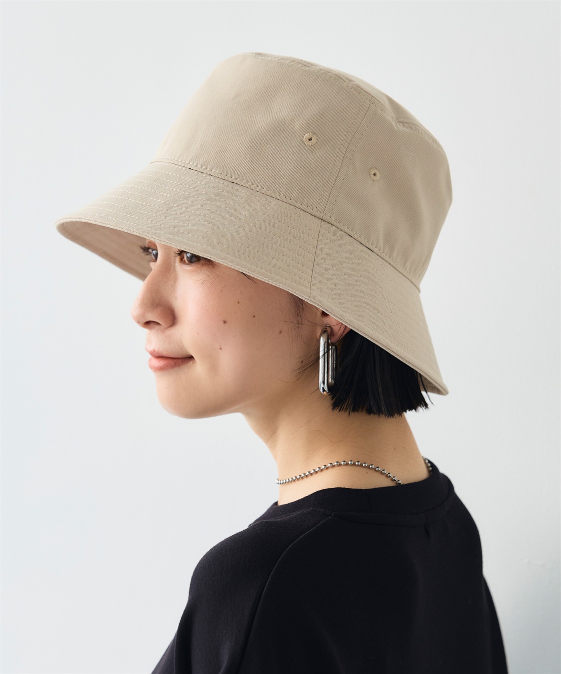 UV99％以上カット》エブ楽 遮光バケットハット CROSS FUNCTION｜クロス