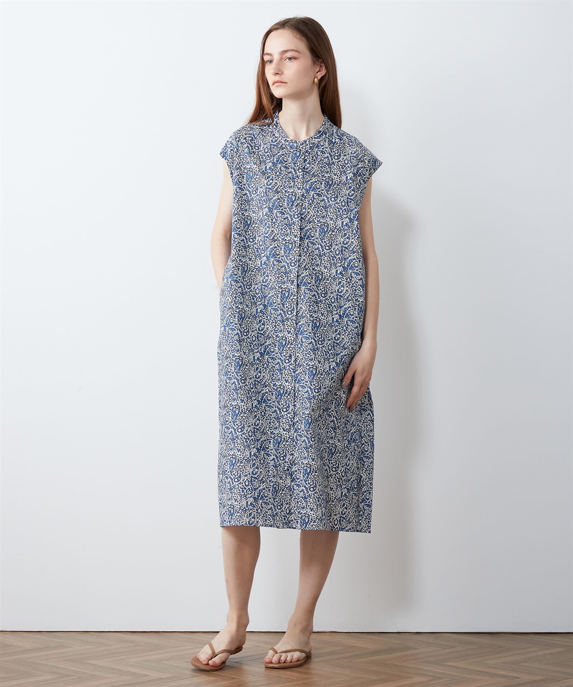 リバティプリントワンピース LE SOUK HOLIDAY｜クロスプラス公式通販サイト