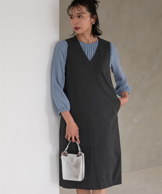 アルファブリック】ジャンバードレス A/C DESIGN BY ALPHA CUBIC