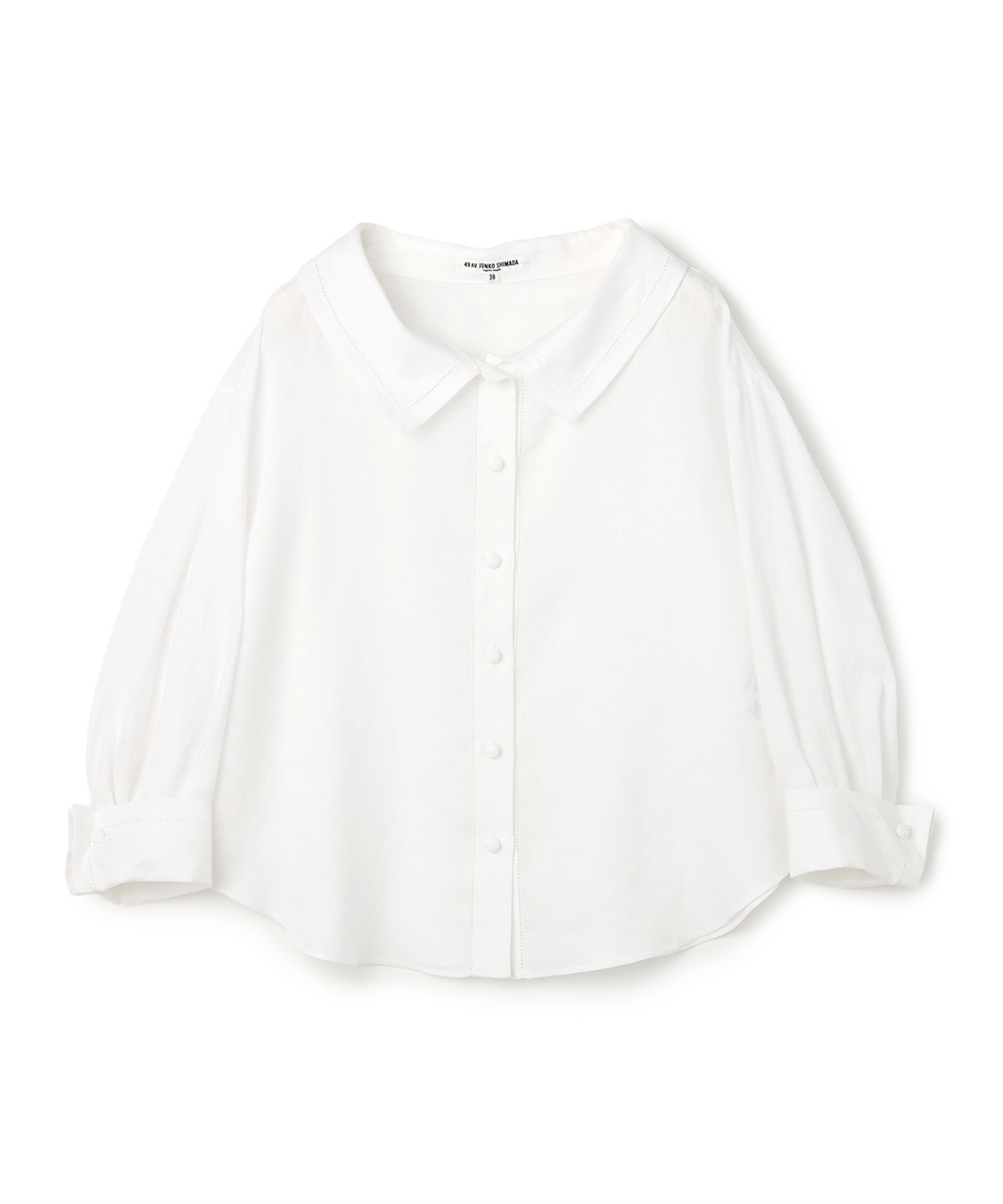 刺繍入りリネンブラウス 49AV JUNKO SHIMADA｜クロスプラス公式通販サイト