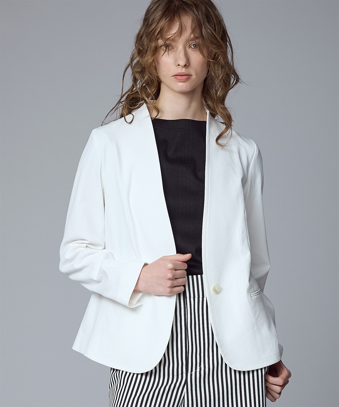 ドライオックスノーカラージャケット 49AV JUNKO SHIMADA｜クロス