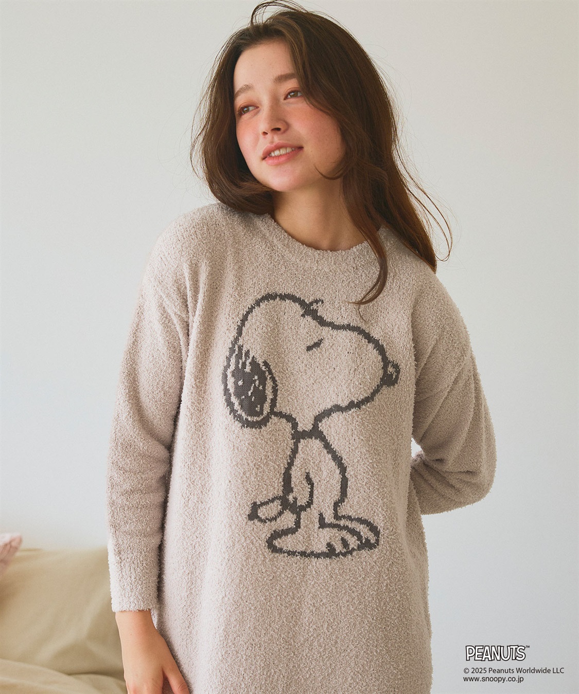 PEANUTS/ピーナッツ】SNOOPYもこもこルームウェアワンピース（上下